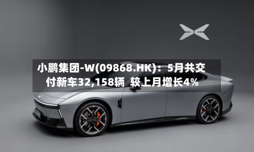 小鹏集团-W(09868.HK)：5月共交付新车32,158辆  较上月增长4%