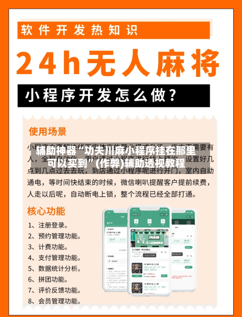 辅助神器“功夫川麻小程序挂在那里可以买到”(作弊)辅助透视教程-第2张图片