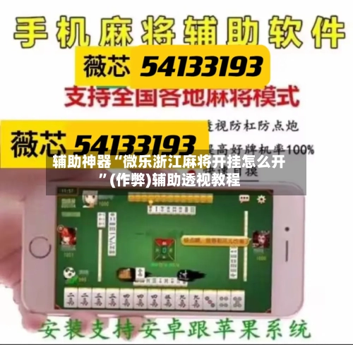 辅助神器“微乐浙江麻将开挂怎么开”(作弊)辅助透视教程