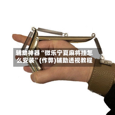 辅助神器“微乐宁夏麻将挂怎么安装	”(作弊)辅助透视教程-第3张图片