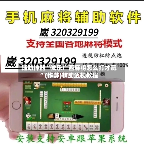 辅助神器“微乐广西麻将怎么打才赢”(作弊)辅助透视教程-第3张图片