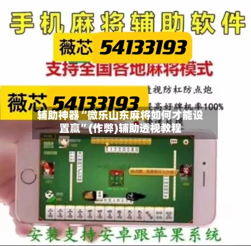 辅助神器“微乐山东麻将如何才能设置赢	”(作弊)辅助透视教程-第2张图片