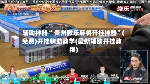 辅助神器“ 贵州微乐麻将开挂神器”(免费)开挂辅助教学(最新辅助开挂教程)-第3张图片