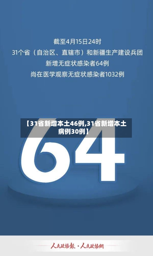 【31省新增本土46例,31省新增本土病例30例】-第2张图片