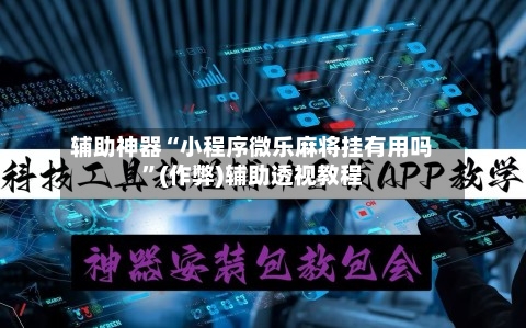 辅助神器“小程序微乐麻将挂有用吗	”(作弊)辅助透视教程-第2张图片