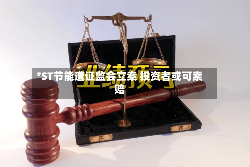 *ST节能遭证监会立案 投资者或可索赔-第2张图片