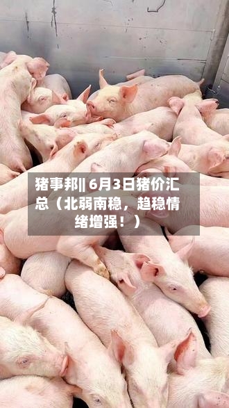 猪事邦|| 6月3日猪价汇总（北弱南稳	，趋稳情绪增强！）-第2张图片