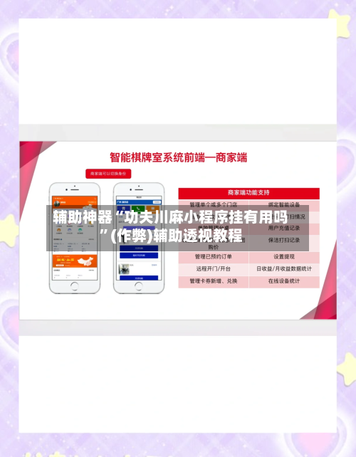 辅助神器“功夫川麻小程序挂有用吗”(作弊)辅助透视教程-第2张图片