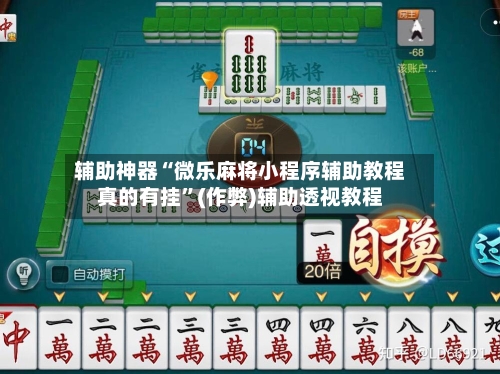 辅助神器“微乐麻将小程序辅助教程真的有挂”(作弊)辅助透视教程-第3张图片