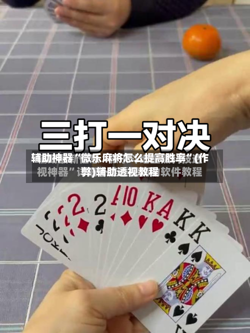 辅助神器“微乐麻将怎么提高胜率”(作弊)辅助透视教程-第2张图片