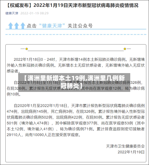 【满洲里新增本土19例,满洲里几例新冠肺炎】-第3张图片