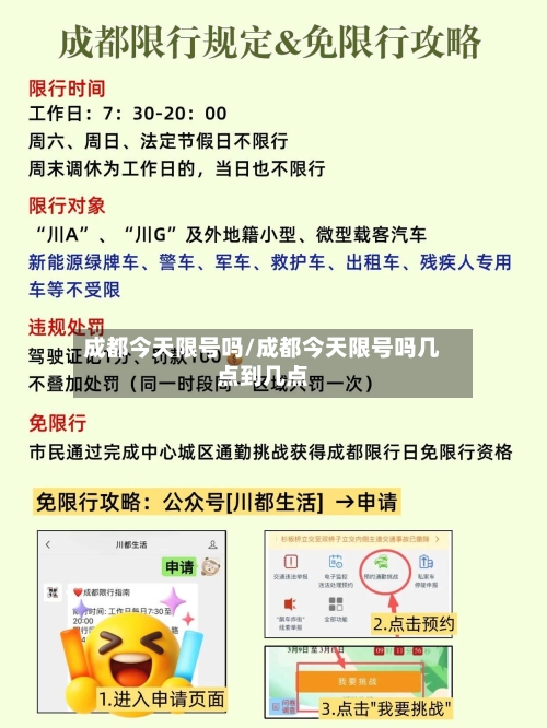 成都今天限号吗/成都今天限号吗几点到几点-第2张图片