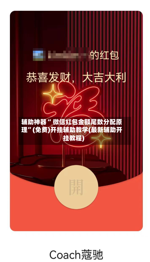 辅助神器“ 微信红包金额尾数分配原理”(免费)开挂辅助教学(最新辅助开挂教程)-第2张图片