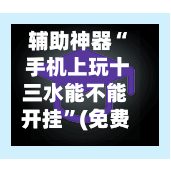 辅助神器“ 手机上玩十三水能不能开挂”(免费)开挂辅助教学(最新辅助开挂教程)-第2张图片