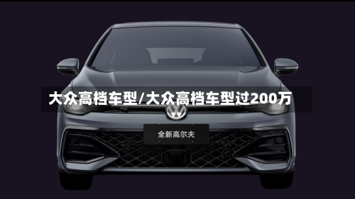 大众高档车型/大众高档车型过200万-第2张图片