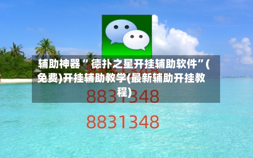 辅助神器“ 德扑之星开挂辅助软件”(免费)开挂辅助教学(最新辅助开挂教程)
