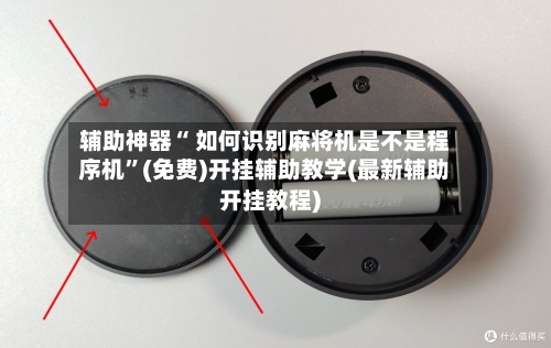 辅助神器“ 如何识别麻将机是不是程序机”(免费)开挂辅助教学(最新辅助开挂教程)-第2张图片