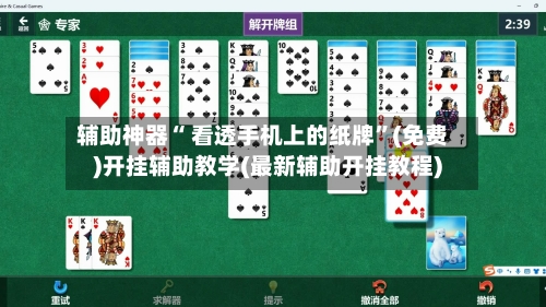辅助神器“ 看透手机上的纸牌”(免费)开挂辅助教学(最新辅助开挂教程)-第2张图片