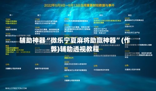 辅助神器“微乐宁夏麻将助赢神器”(作弊)辅助透视教程-第2张图片