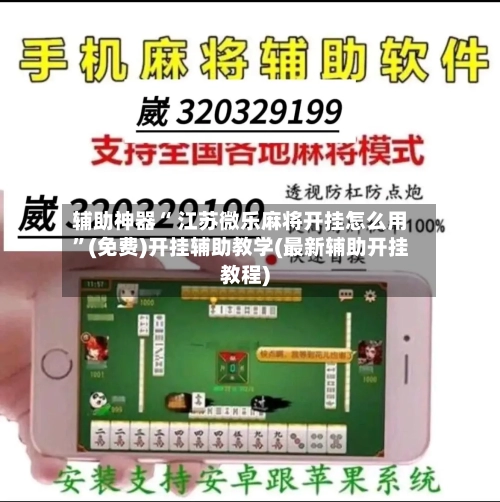 辅助神器“ 江苏微乐麻将开挂怎么用	”(免费)开挂辅助教学(最新辅助开挂教程)-第2张图片
