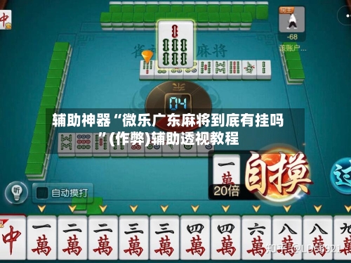 辅助神器“微乐广东麻将到底有挂吗”(作弊)辅助透视教程-第3张图片
