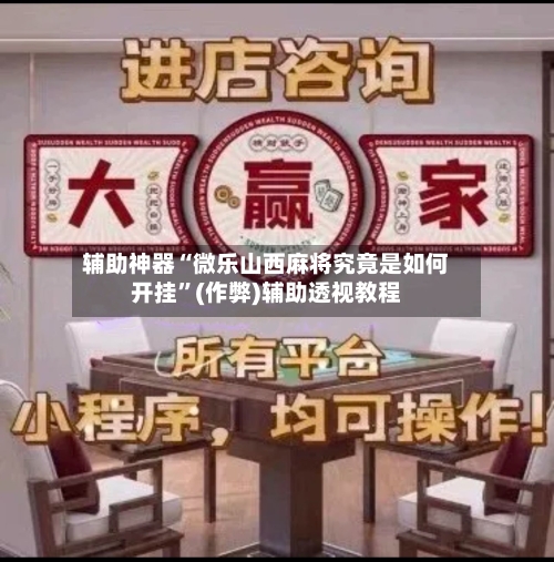 辅助神器“微乐山西麻将究竟是如何开挂”(作弊)辅助透视教程-第2张图片