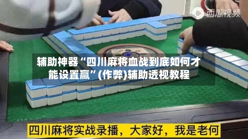 辅助神器“四川麻将血战到底如何才能设置赢”(作弊)辅助透视教程-第2张图片