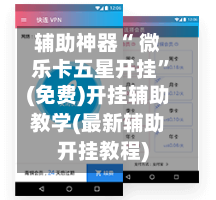 辅助神器“ 微乐卡五星开挂”(免费)开挂辅助教学(最新辅助开挂教程)-第2张图片