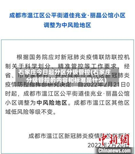 石家庄今日起分区分级管控(石家庄分级管控的内容和标准是什么)