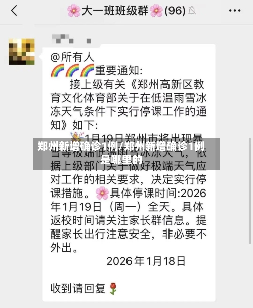 郑州新增确诊1例/郑州新增确诊1例是哪里的
