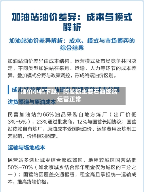 油价小幅下跌，阿曼称主要石油终端运营正常-第2张图片